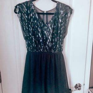Navy blue formal dress